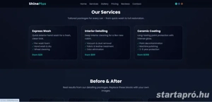 Weboldal készítés - Portfólió és Loading Page tervezés - kép 2