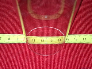 Üveg, kristály, karcsú, száron gömbbel, 55-48-170 mm méretű pezsgős pohár, eladó - kép 3