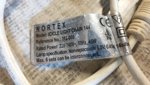 114 izzós fényfüzér eladó, 3 méter hosszú - kép 9