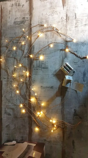 Ceruzaelemes LED-es fényfüzér eladó - kép 14