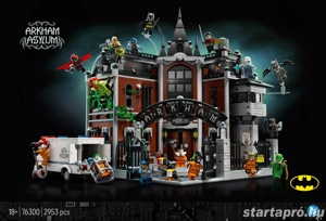Lego komp.  DC Batman 76300 Arkham Asylum Elmegyógyintézet 2953db Lepin ÚJ 