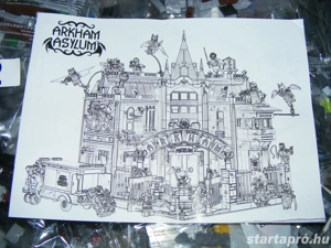 Lego komp.  DC Batman 76300 Arkham Asylum Elmegyógyintézet 2953db Lepin ÚJ  - kép 4