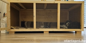 Nagyméretű kutya kennel 