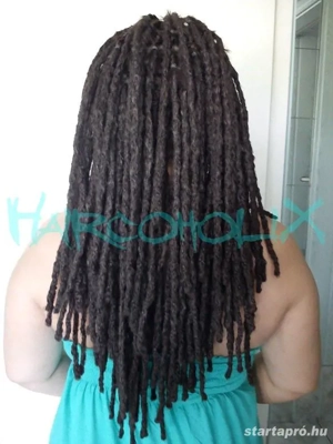 Afrofonás, raszta készítés-javítás, műraszta - kép 2