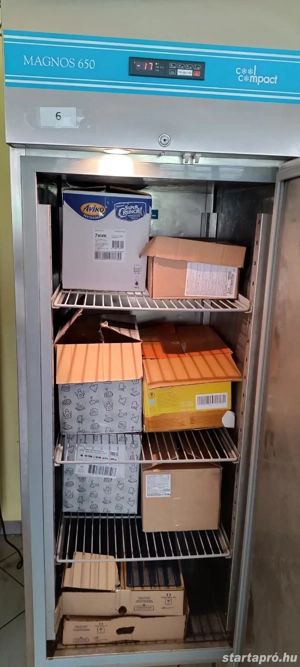 Rozsdamentes háttérfagyasztó mélyhűtőszekrény - kép 2