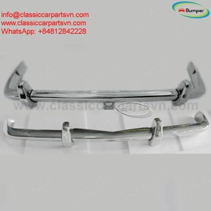 Bentley T1 bumpers (1965-1977) by stainless steel new - kép 2