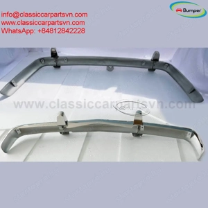 Bentley T1 bumpers (1965-1977) by stainless steel new - kép 4