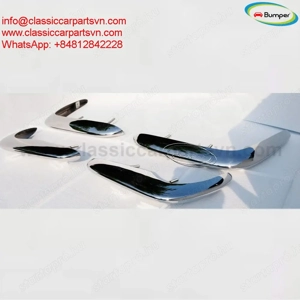 Aston Martin DB6 (1965-1970) bumpers by stainless steel new  - kép 4