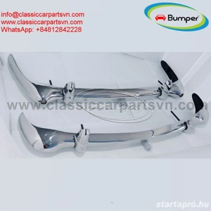 Aston Martin Lagonda Rapide 1961 1964 bumpers by stainless steel new  - kép 3