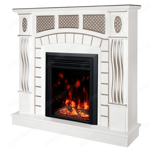 Kandallókészlet Amsterdam & Cris, Art Flame, 1120x1150x300 mm, 1500 W - kép 2