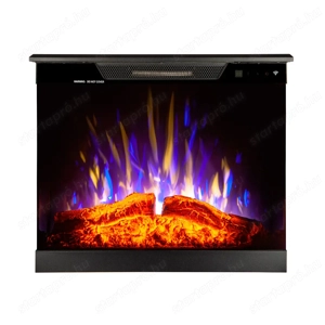 Beépíthető 3D elektromos kandalló Flamora, Art Flame, 519x610x305 mm, 1500W