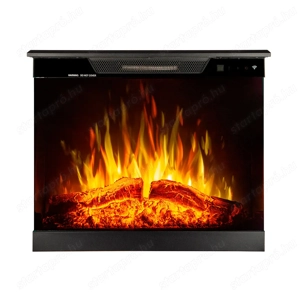 Beépíthető 3D elektromos kandalló Flamora, Art Flame, 519x610x305 mm, 1500W - kép 4