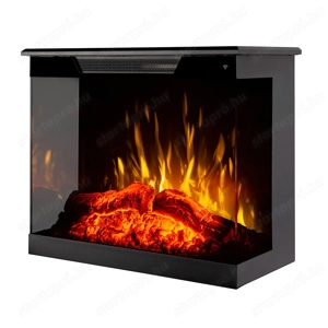 Beépíthető 3D elektromos kandalló Flamora, Art Flame, 519x610x305 mm, 1500W - kép 2