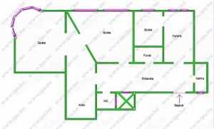 Örökpanorámás polgári lakás eladó a Molnár utcában   Duna, Gellért-hegy, Szabadság-szobor - kép 2