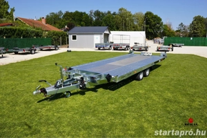 Új Prémium SEBAL - GT Kippbar 470 (2700kg) autószállító utánfutó bruttó 2.490.000,- Ft - kép 13