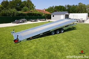 Új Prémium SEBAL - GT Kippbar 580 autószállító utánfutó 3.499.000 Ft helyett bruttó 3.319.000 Ft - kép 8