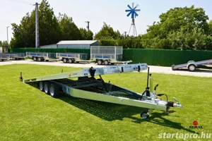 Új Prémium SEBAL - GT Kippbar 580 autószállító utánfutó 3.499.000 Ft helyett bruttó 3.319.000 Ft - kép 4