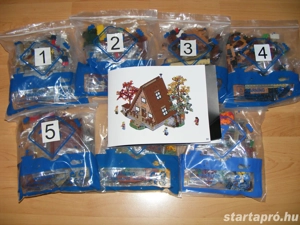 Lego komp. Creator Ideas 21338 Alpesi ház Frame Cabin 2082db LEPIN ÚJ - kép 4