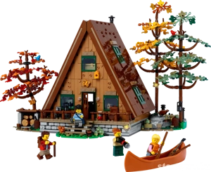 Lego komp. Creator Ideas 21338 Alpesi ház Frame Cabin 2082db LEPIN ÚJ