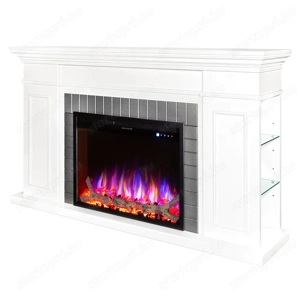 Elektromos kandalló Safina & Tomas maxi, Art Flame, 900x1700x300 mm, 1500 W, 50 színkombináció - kép 4