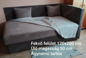 Ágy, tv-állvány, rolátor, stb.