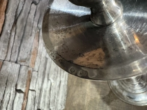 Ezüst gyertya tartók  - kép 4