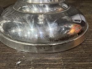 Ezüst gyertya tartók  - kép 5