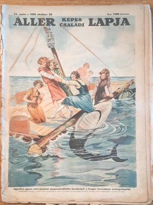 27 db Áller Képes Családi Lapja kézikönyvei 1925-1927. (vegyes számok)  - kép 3