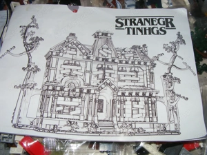 Lego komp. Stranger Things 11370 A Creel-ház Creel's House 2593db LEPIN ÚJ - kép 12