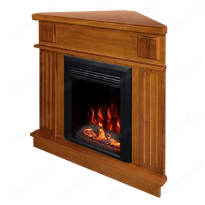 Elektromos sarokkandalló Marina & Cris, Art Flame, 1000x1000x500 mm, 1500 W - kép 2