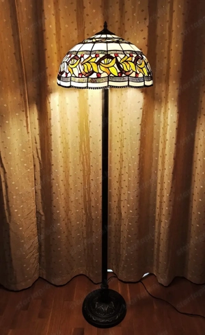 Tiffany állólámpa. Vagy mennyezeti lámpa.  - kép 2