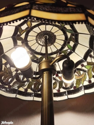 Tiffany állólámpa. Vagy mennyezeti lámpa.  - kép 3