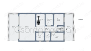 Farád - kétszintes, 3 szoba nappalis ház eladó - kép 10