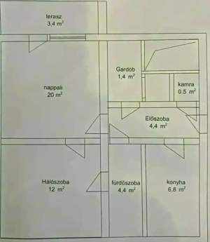 Nyíregyházán a Deák Ferenc utcában, 2 szobás lakás eladó! - kép 15