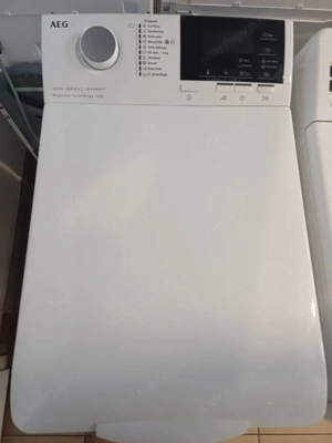 Felújított AEG LTX6G261E Felültöltős Mosógép [HFV839] 3-6 hónap garanciával