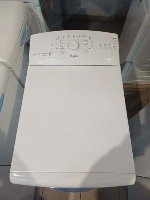 Felújított Whirlpool AWE 55610 Felültöltős Mosógép [HFV840] 3-6 hónap garanciával