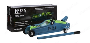 2,5 tonna alacsony profilú krokodil emelő hidraulikus emelő 90-340 mm között emel, új, bontatlan - kép 3