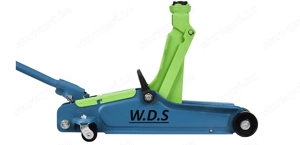 2,5 tonna alacsony profilú krokodil emelő hidraulikus emelő 90-340 mm között emel, új, bontatlan - kép 2