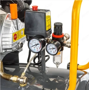 Legerősebb 100 liter Powermat levegő kompresszor 530 liter percenként 3500 Watt 8 bar új 2 év garanc - kép 3