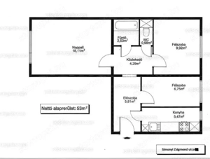 Kispest, Simonyi Zsigmond u. 53m2 Panel - kép 2