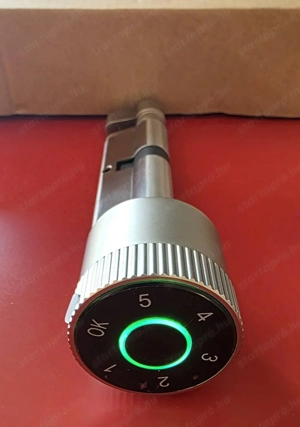 60 40 -es Tuya kompatibilis okos cilinder zárbetét - kép 2