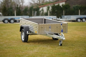 Új SEBAL - 2010 prémium alumínium oldalfalas utánfutó akciósan 379.000 Ft - kép 8