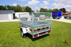 Új SEBAL - P205 rácsos utánfutó AKCIÓSAN csak 578.000 Ft - kép 10