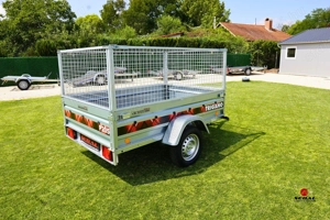 Új SEBAL - P205 rácsos utánfutó AKCIÓSAN csak 578.000 Ft - kép 12