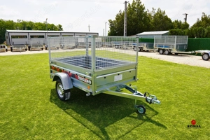 Új SEBAL - P205 rácsos utánfutó AKCIÓSAN csak 578.000 Ft - kép 3