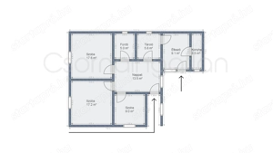 Kapuvár - 3 szobás összkomfortos ház eladó - kép 14