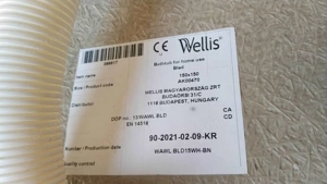 Wellis 150x150 akril sarokkád csaptelepekkel eladó - kép 3