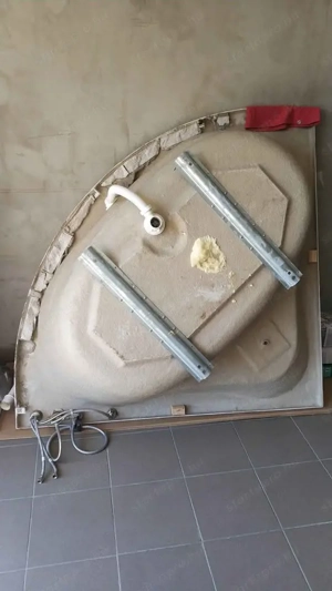 Wellis 150x150 akril sarokkád csaptelepekkel eladó - kép 4