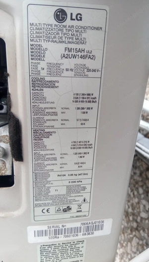 LG duál klíma cső termisztor gyári új ! - kép 3