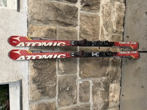 170 cm Atomic Race GS carving síléc sérült kötés árban 10.000 Ft